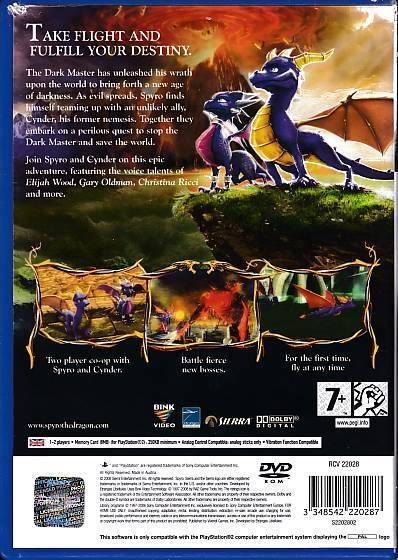 The Legend of Spyro Dawn of the Dragon - PS2 (B Grade) (Genbrug)